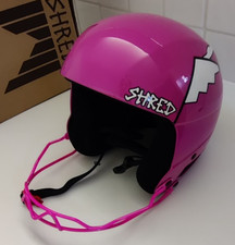 Shred Junior Ski Race Helmet – Pink (XXS/XS 51–53cm)