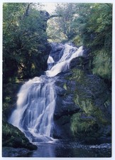 South Lanarkshire Postcard - Strathaven Spectacle E'e Falls Waterfall - Unposted