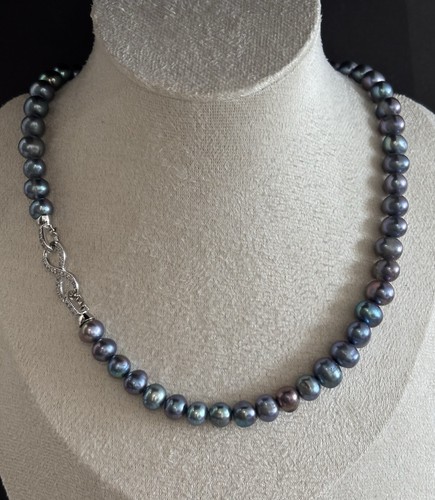 Peacock blue baroque pearl - peacock,