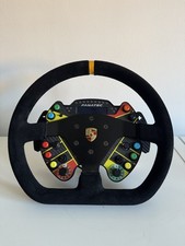 Fanatec Podium GT3 Porsche Alcantara Wheel with QR1 & Advanced Module Pre Owned