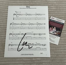 🔥 Lars Ulrich Signed 8x10