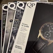 QP Fine Watch Magazine X 4