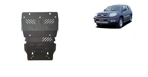 Steel skid plate - /, guard