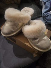 Gold Kids Ugg Slippers