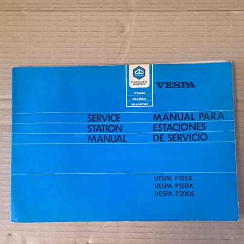 Piaggio vespa manual large - vespa,