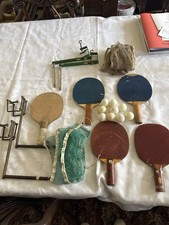 Vintage Table Tennis Set, Ping Pong
