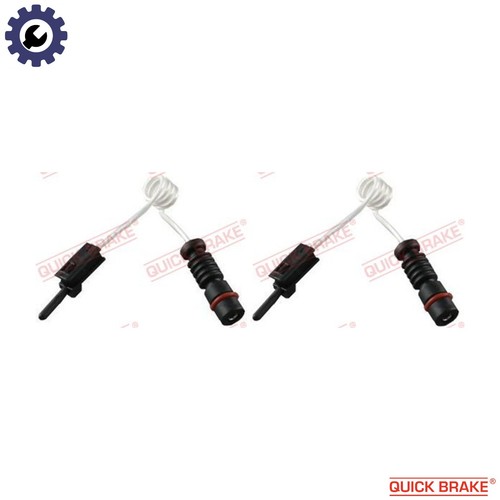 Warning contact brake pad - warning,