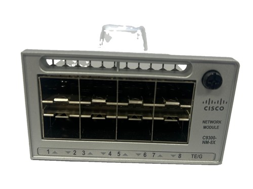 Cisco catalyst c9300 8x - cisco, c9300-nm-8x