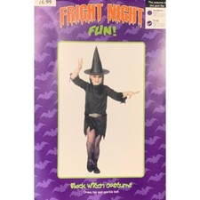 Kids Witch Fancy Dress Costume