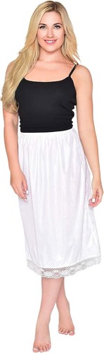 Ladies lace short slip long - ladies,