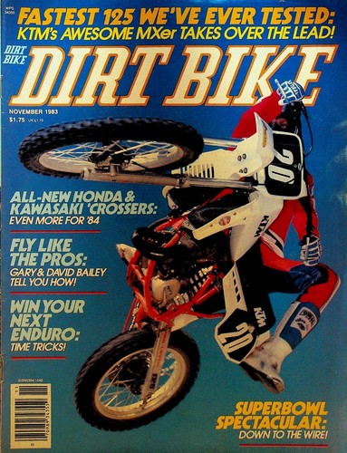 Dirt bike magazine - bike,
