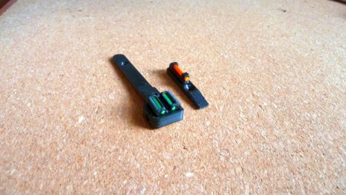 Fibre optic front - fibre, rear
