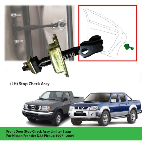 Left front door - left, stop