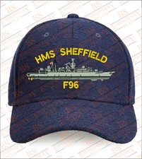 HMS Sheffield Type 22 Embroidered Baseball Caps