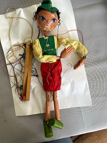 Vintage hansel pelham puppet - vintage,
