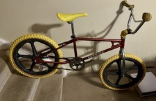 Old School Bmx Schwinn Bike Mag Wheels