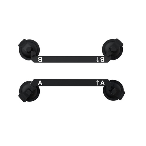 Suction cup bracket set - suction,