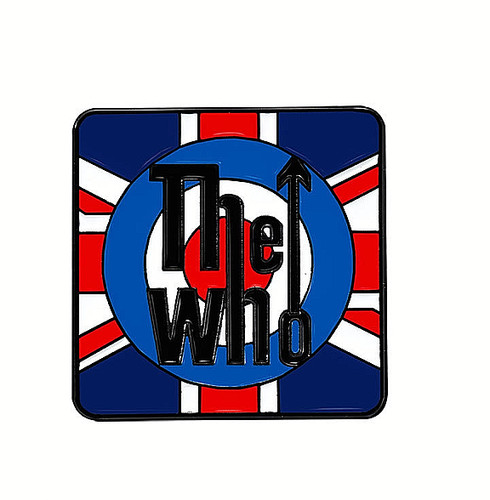 The who enamel pin badge - who, band