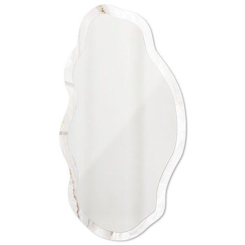 Ornate wall mirror with - wall,