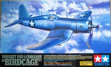 Tamiya Vought Corsair F4U-1 Birdcage 1/32 Scale WW2 US Fighter Plastic Model Kit