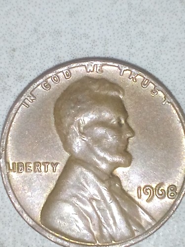 1968 lincoln memorial penny - 1968,