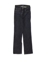 LEVI'S Womens Demi Curve Classic Fit Straight Jeans W26 L33 Blue Cotton VZ17