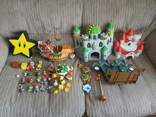 Nintendo Jakks Super Mario Bowser Castle Playset Joblot