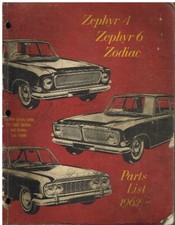 FORD ZEPHYR 4 MK3 ZEPHYR 6 MK3