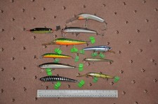 Bagley, Heddon and Storm Fishing Lures plus others
