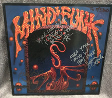 Mind Funk - Mind Funk Vinyl LP 1991 Epic Fully Signed By The Band NM