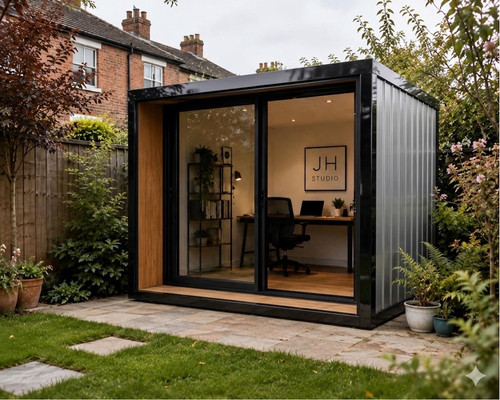 Insulated garden office - insulated,