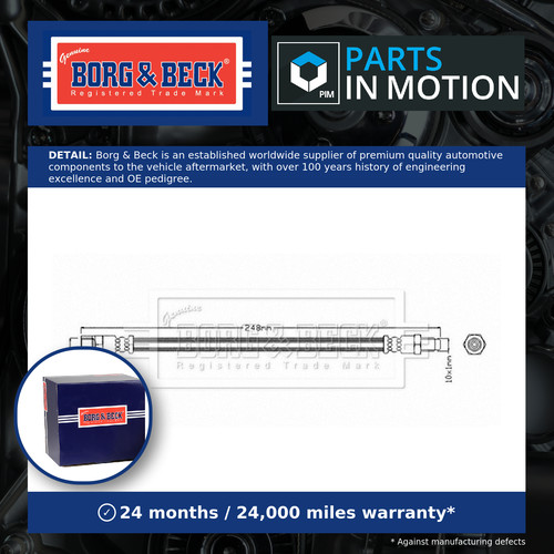 Brake hose fits - mercedes, g500