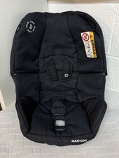 Genuine Maxi Cosi Rock Car Seat Cover & Harness Pads - Black - Good Condition