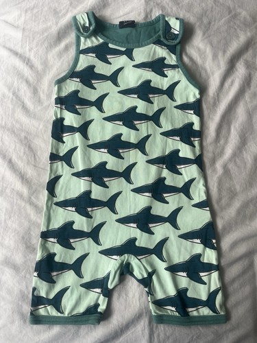 Maxomorra shark short playsuit - maxomorra,