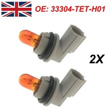 2x Gray Side Marker Light Lamp