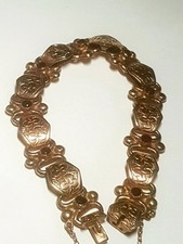 STUNNING 9CT ROSE GOLD GARNET