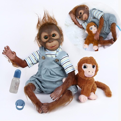 Reborn monkey dolls inch - monkey, 21