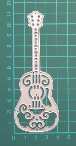 Classical spanish guitar card - spanish,