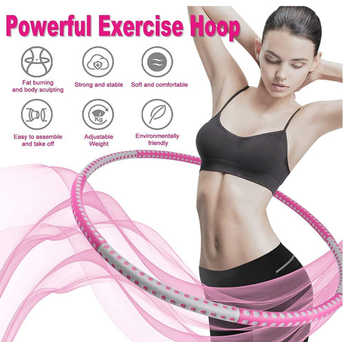 Dofly weighted hula hoop foam - weighted,