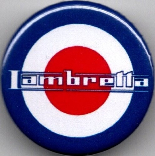 Lambretta pin button badge - lambretta,