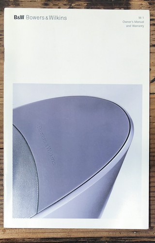 Bowers wilkins 1 - wilkins, m-1