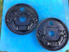 FIAT 126 Front Brake Backing Plates Series 2 And Bis Models with 98 PCD Wheels.