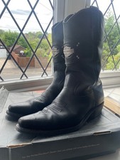 Black Harley Davidson Cowboy Boots