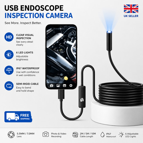 7mm usb type - 7mm, endoscope