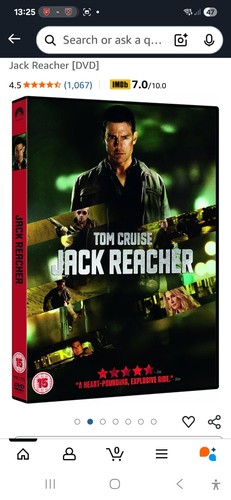 Jack reacher dvd 2012 - dvd, release
