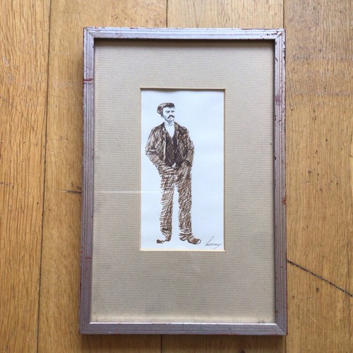 Original pencil signed - signed, ken