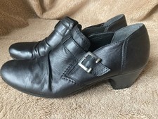 RIEKER HIGH CUT COURT SHOES BLACK SIZE 6.5