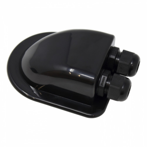 Waterproof black double - , cable