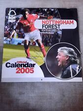 13 Signed On A Nottingham Forest Football Calendar 2005