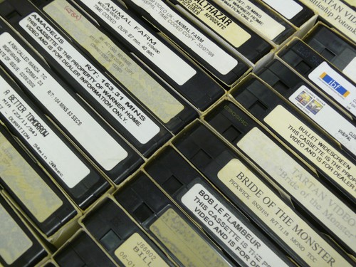 Vhs timecode video movies - vhs, ~